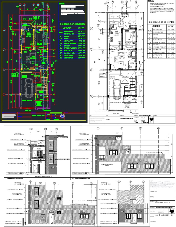HOUSE PLAN 20x60