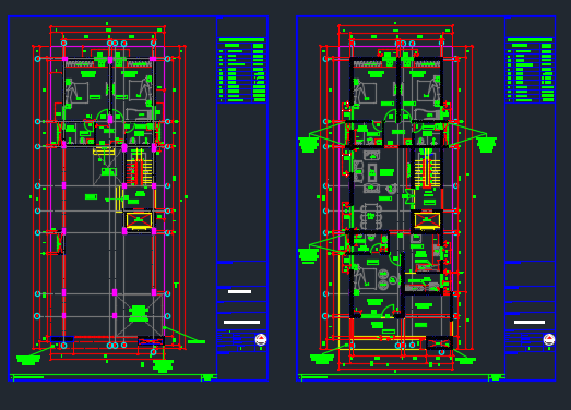 Apartment house plan 30 x 80