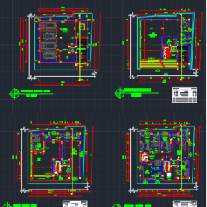 COMMERCIAL HALL AND HOUSE PLAN 48 x 40 | NORTH FACING |