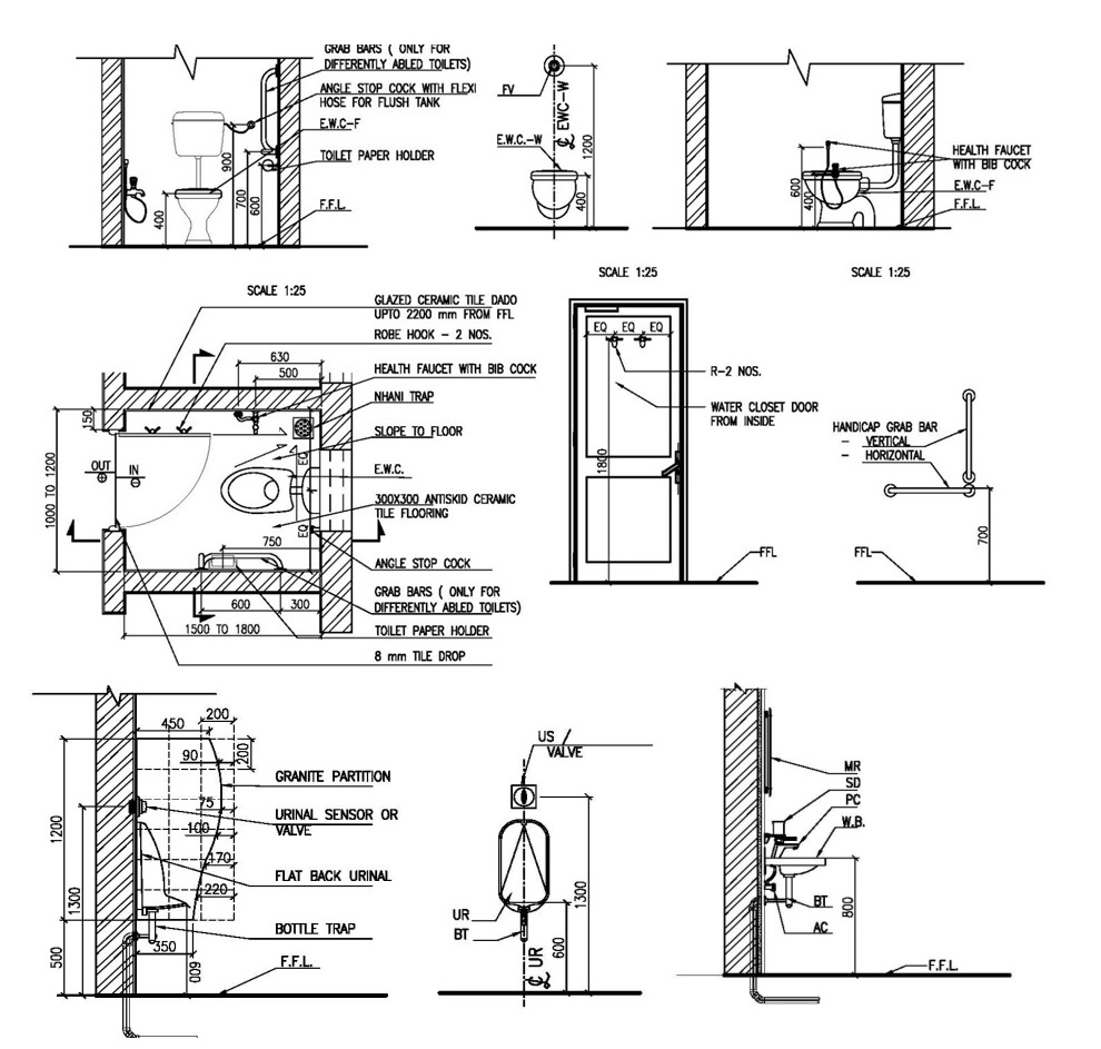 BATHROOM FIXTURES AND FITTINGS – European Closet, Urinal & Wash Basin ...