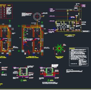 PLUMBING DRAWING FOR TOILET