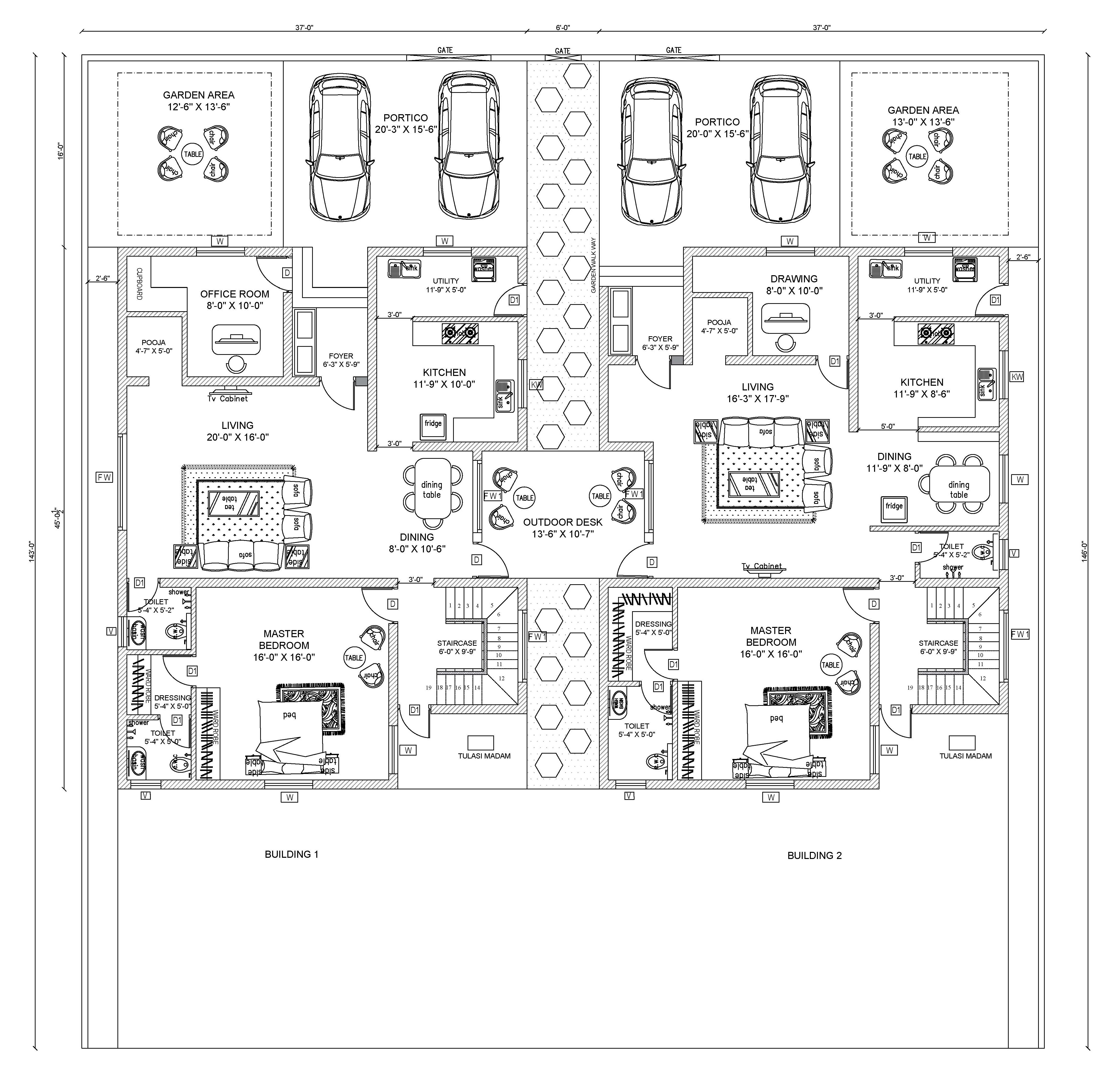 Resort Cottage Plan