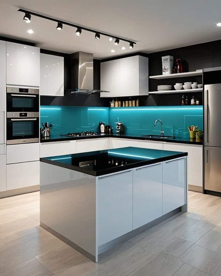 Modern Kitchen Interior Idea Photos 26+