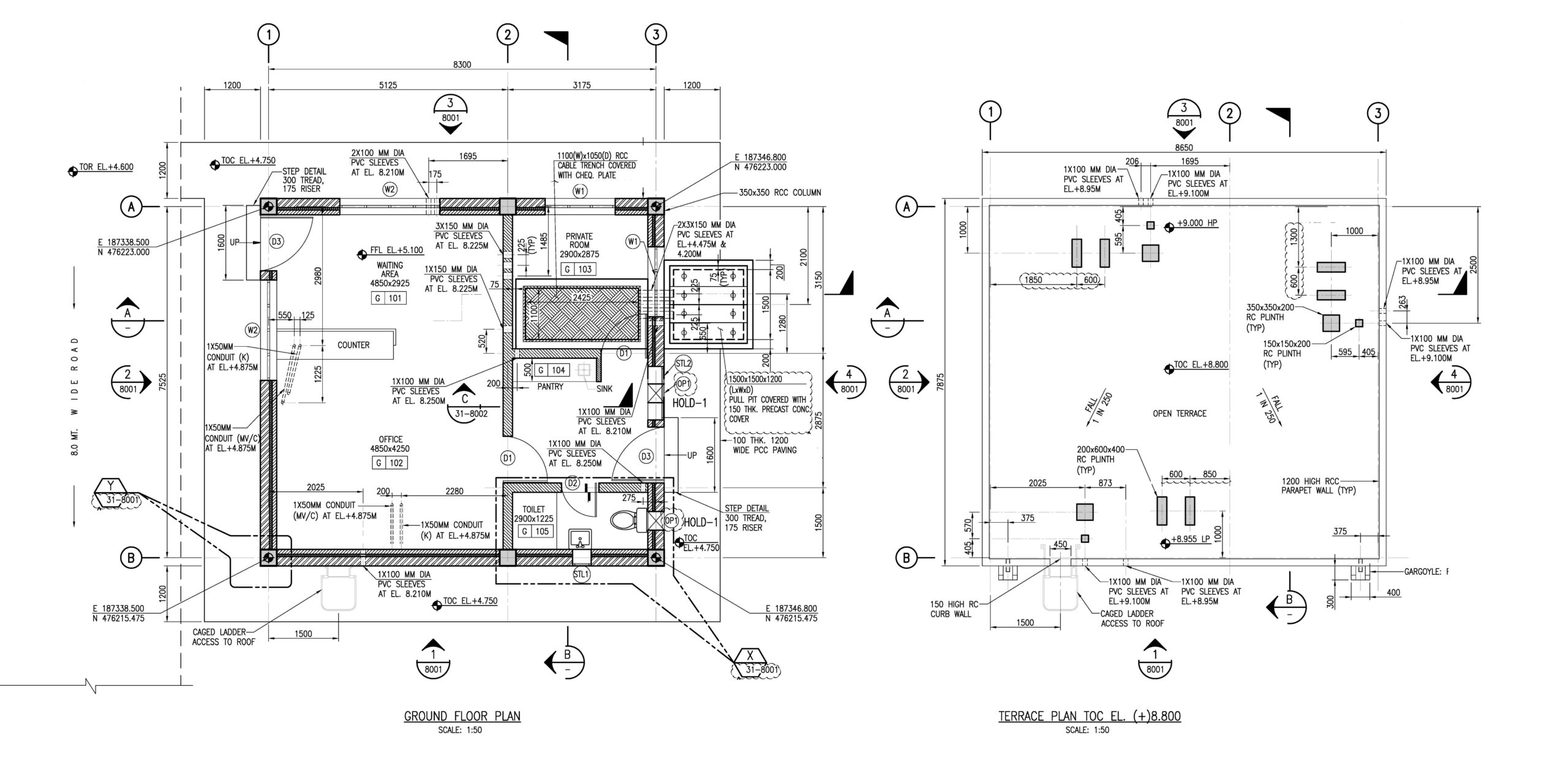 Guard House Layout and Details
