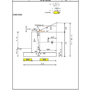 DESIGN OF RETAINING WALL