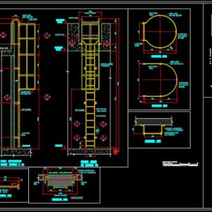 Cage Ladder Detail Standard Drawing