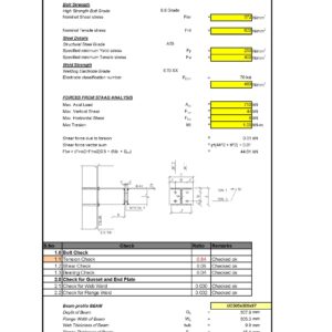 DESIGN OF BEAM TO BEAM END CONNECTION ASD 360-16